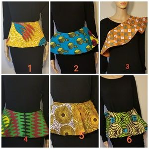 Ankara Peplum Belt